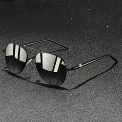 Fashion Vintage Aviator Pilot Sunglasses  Driving Man Luxury Brand Designer Sun Glasses  Retro Eyewear UV400 ﻿