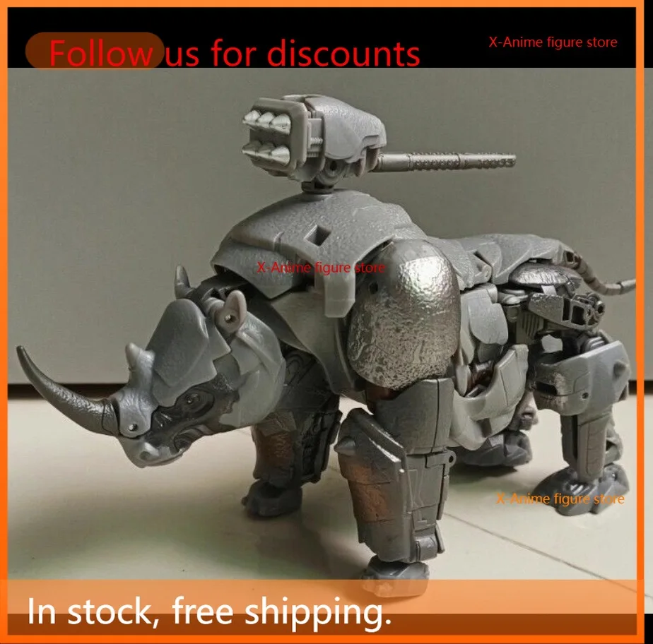 Распродажа: Трансформирующиеся игрушки SS103 Rhino Warrior Voyager Classic Super Warrior Rise, фигурки-роботы, модель, подарок в коробке