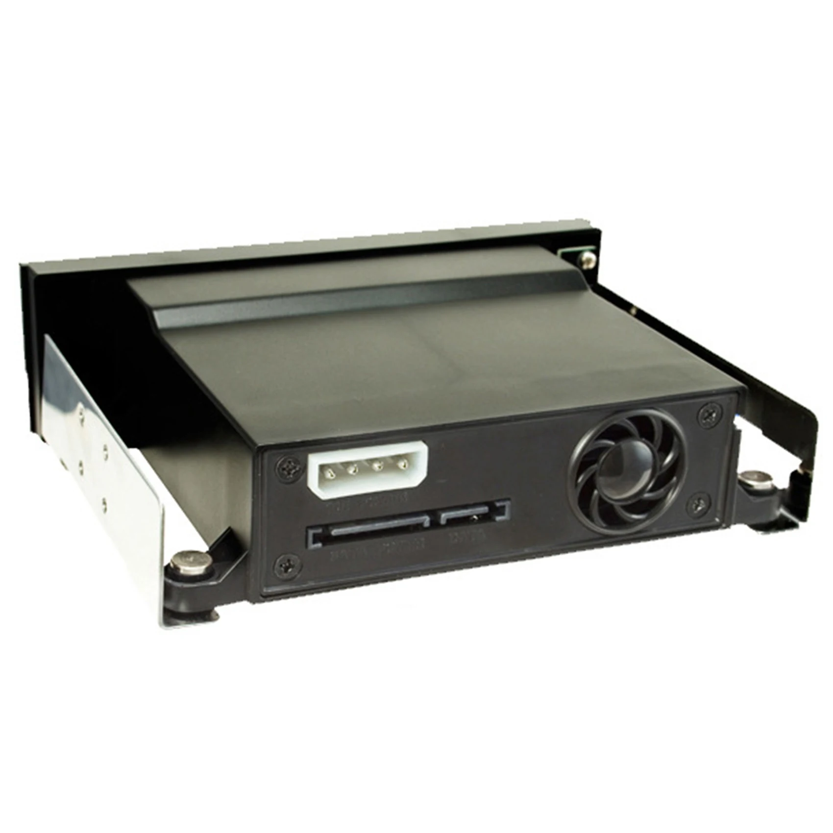 Caja de plano posterior de disco duro SATA III con bandeja interna de 5,25 pulgadas, estante móvil de intercambio en caliente para HDD de 2,5/3,5 pulgadas