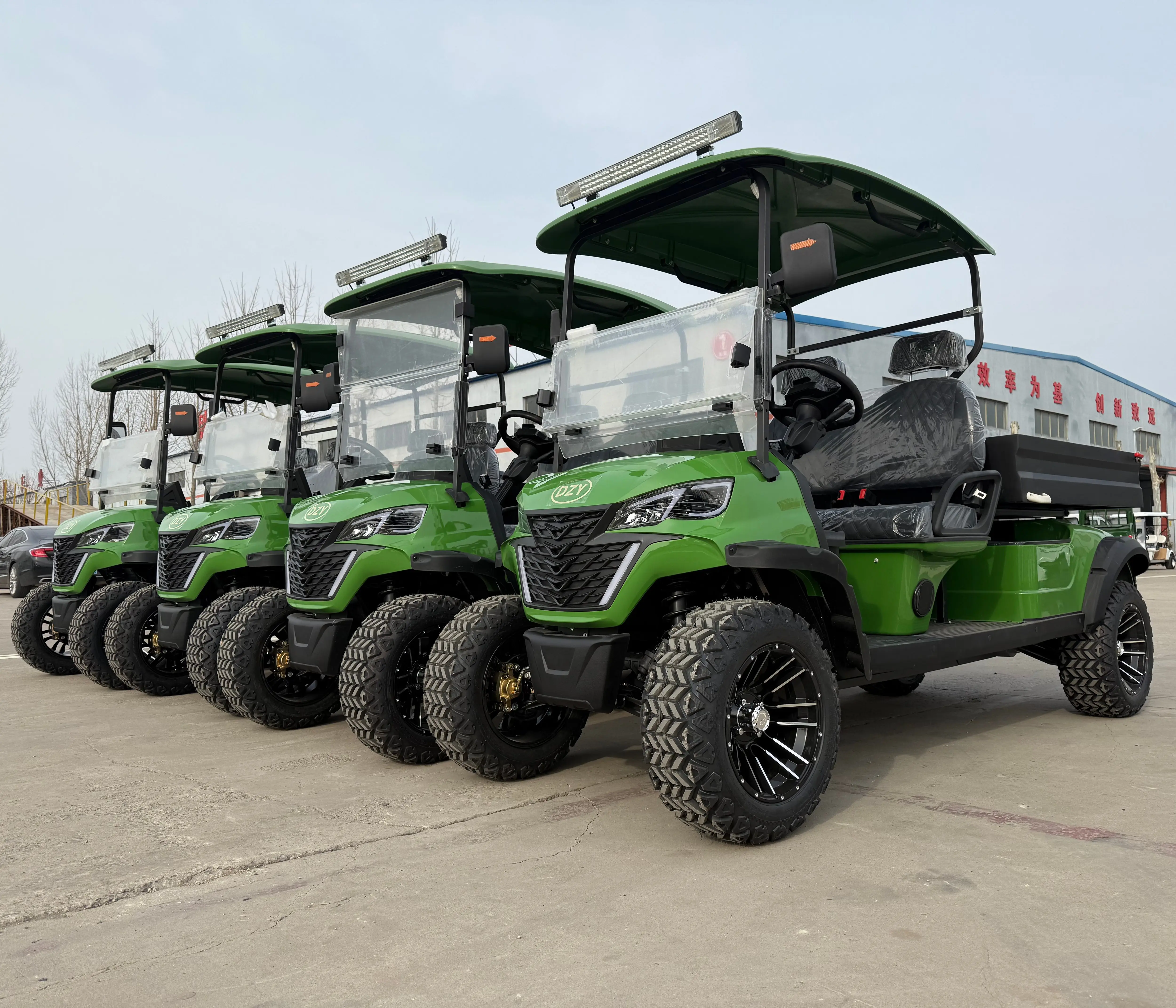 New Private Mold Electric Lifted Golf Cart 4 Passenger Cheap Chinese Hunting Golf Carts  electric golf cart wholesale for Sale