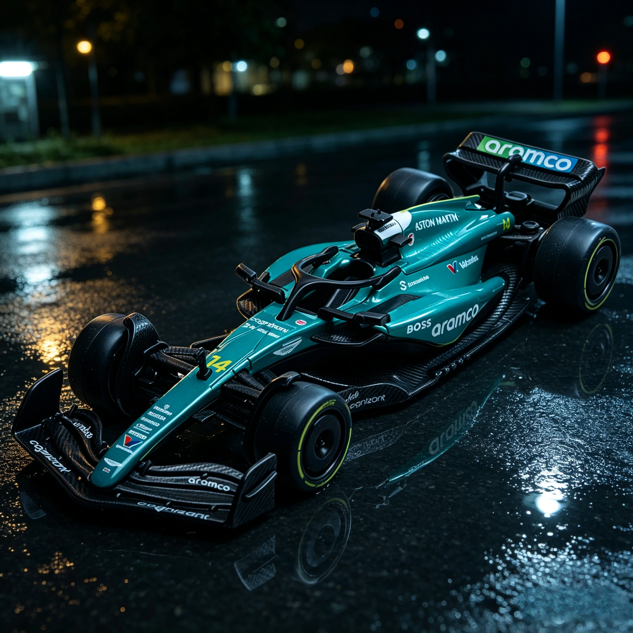 

1:43 F1 Racing Car Diecast Model Alloy Toys Rubber Tire Metal Body Miniature Vehice Gifts for Collectors and Enthusiasts