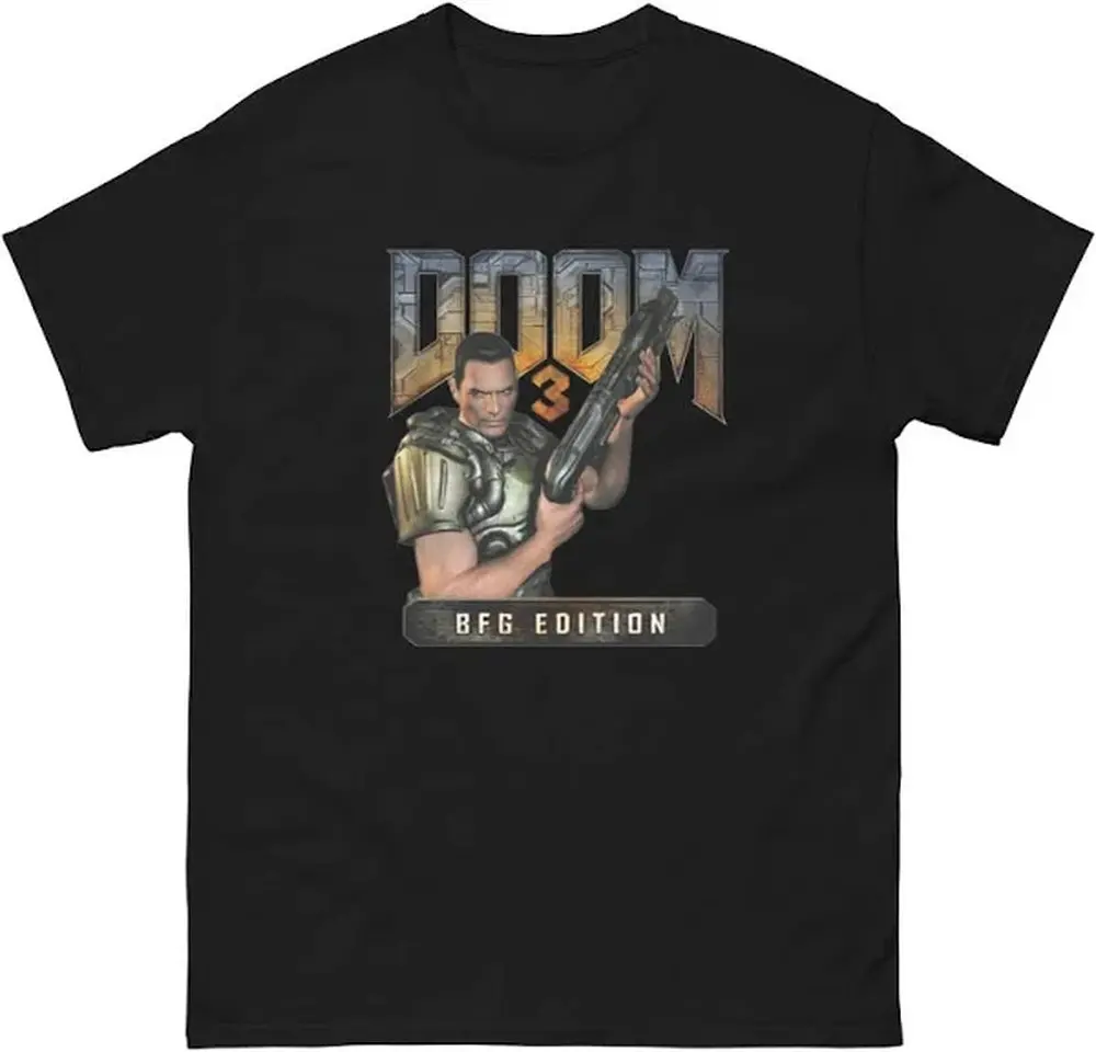 

Game doomfans TEE T-shirts for both men and women clothes 2026 new Graphic Streetwear 100% Cotton