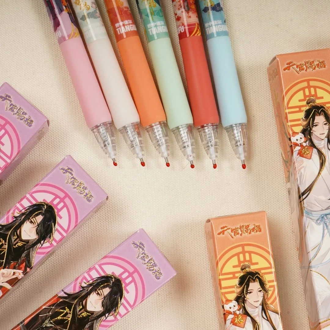 1 Stück Anime Heaven Official's Blessing Pen Spielzeug Tian Guan Ci Fu Gelstift Studie Schreibwaren Spielzeug Geschenk 0,5 mm – Detail 4
