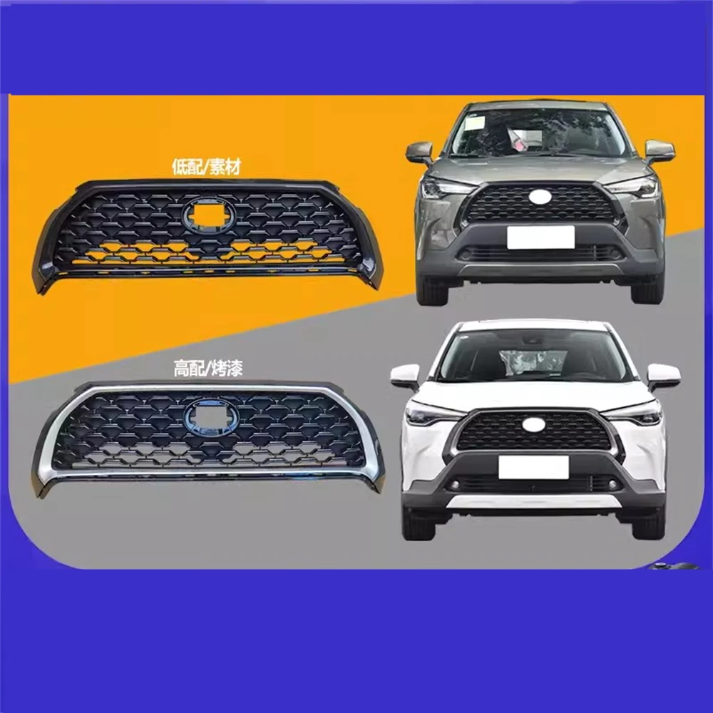 

Car Front Bumper Grill for 22-23 Toyota Corolla Cross Radiator Grille Racing Grill