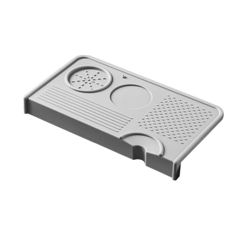 Thick 7mm Elastomer Tamping Pad Combined With Coffee Tamper For Better Durability And Shock Absorption