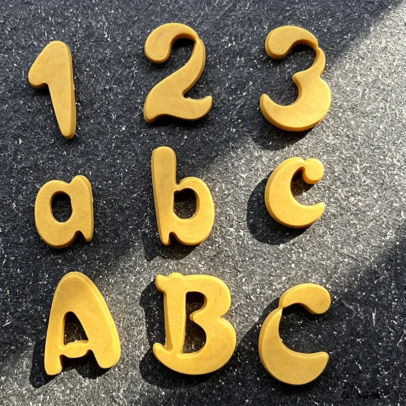 Alphabet Number Silicone Mold Sugarcraft Cupcake Baking Mold Fondant Cake Decorating Tools