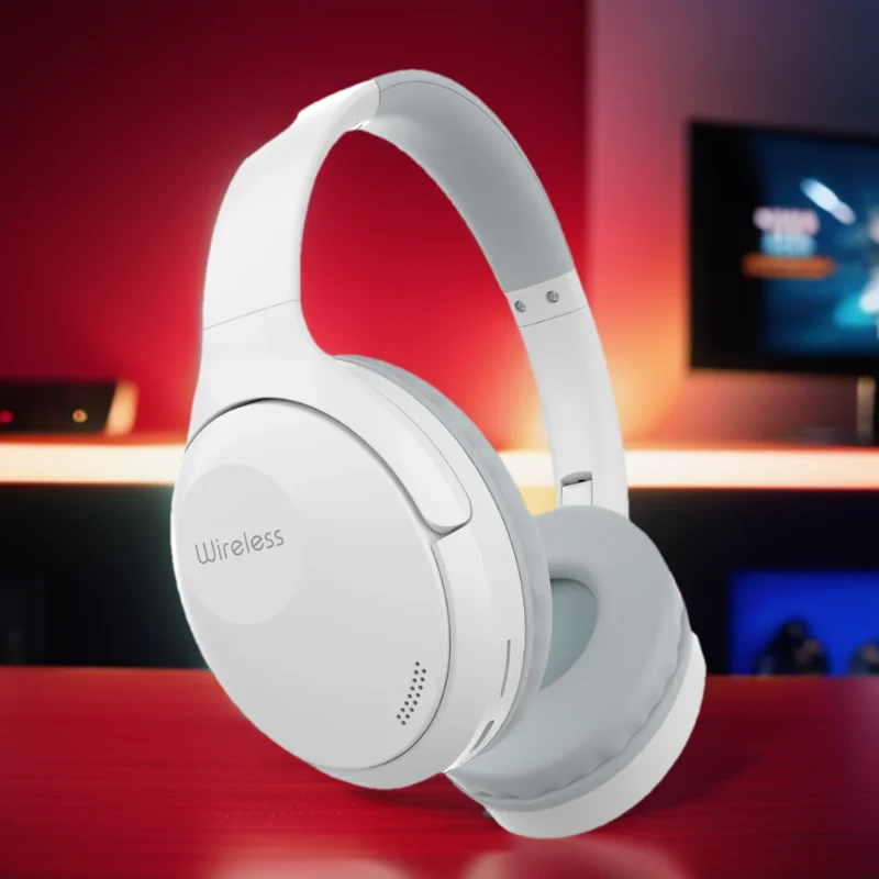 Bluetooth Wireless Gaming Headset Surround Sound Headphone Over-Ear For PC PS5 PS4 Music Earphones Foldable For Phone with Mic