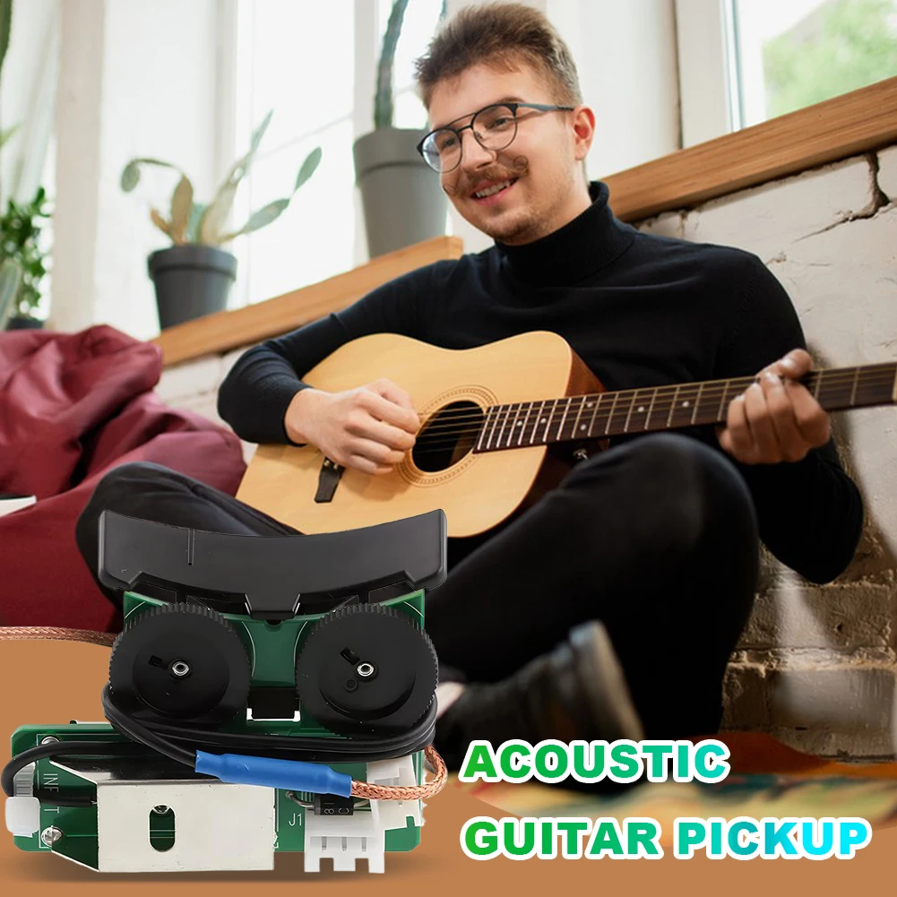 VT1 Acoustic Guitar Pickup System DIY Guitar Preamp for VT1 Classical Ukulele Acoustic Guitar