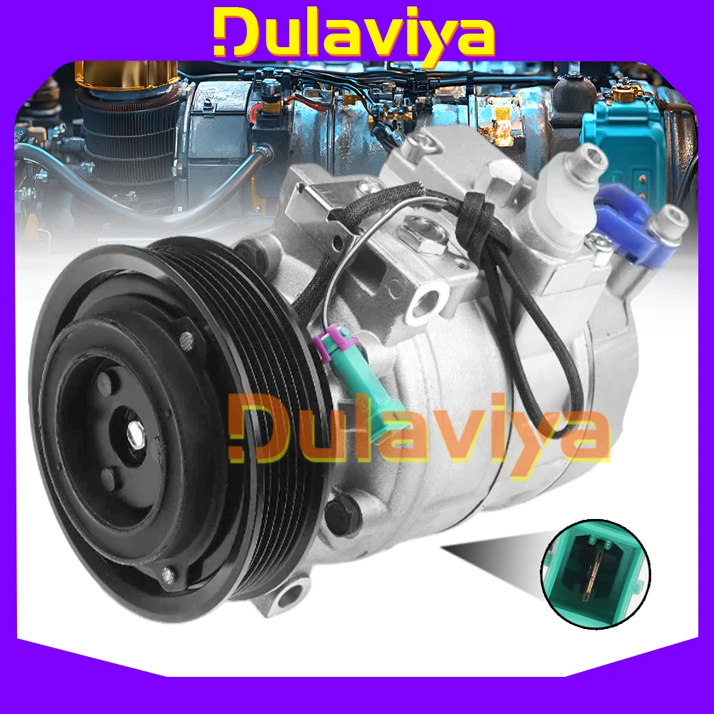 

Компрессор переменного тока с 6PK для Audi A4 A6 A8 Quattro Porsche Volkswagen 7SB16C 4B0260805B 4B0260805BX 4B0260805Q 4B3260805 4B3260808