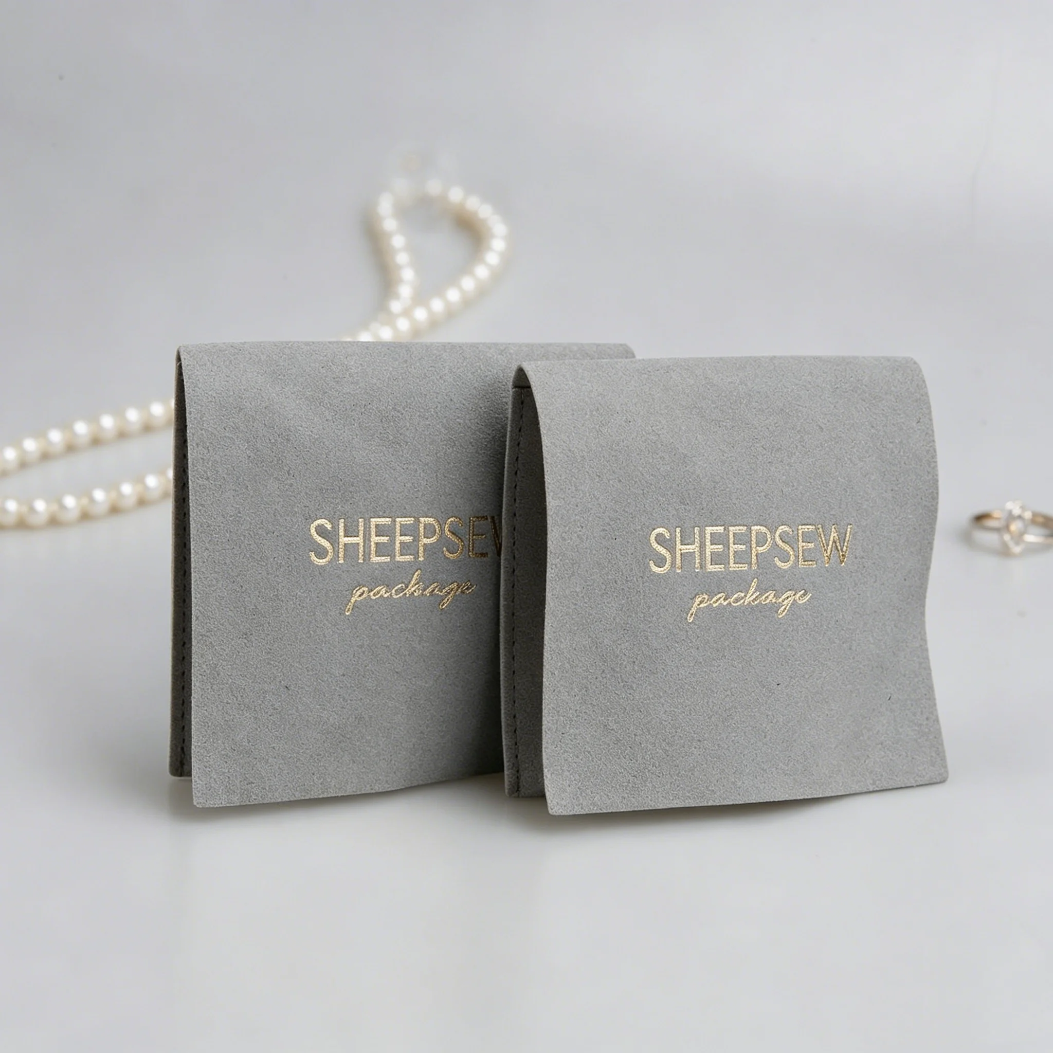 Luxury Bags No Logo - SheepSew - Paquete de 50 Bolsas