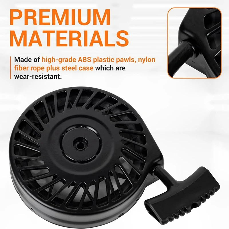 Imagem -06 - Conjunto Recoil Starter para Tecumseh Snowblowers Lev100 Lev120 Toro Craftsman Fácil Instalação 590472 590637 590732a 590739 590763