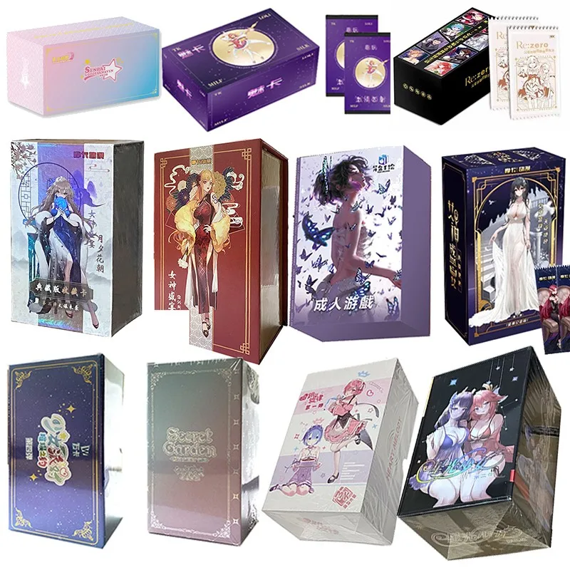 2023 Goddess Story Waifu Collection Cards Anime Games Girl Party Swimsuit Bikini Feast Booster Box Doujin Toys And Hobbies Gift