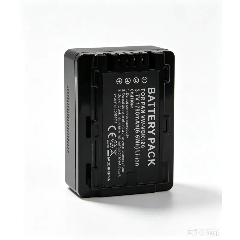 Replacement Battery for Panasonic VW-VBK180 VBL09 Compatible with SD80 HS80 V10 V100 V500 V700 Camcorder