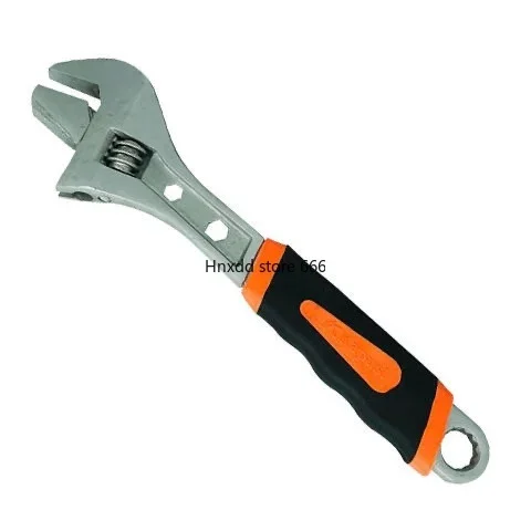 ประแจปากใช้งานได้หลากหลายแบบด้ามพลาสติกเคลือบพลาสติกกันลื่นที่คีมจับท่อเปิดปากแบบสดๆ