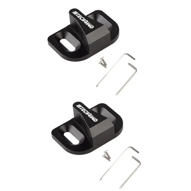 Plain 2X Modification Tailgate Protection Limiting Stopper Solve Abnormal Noise Door Lock Buckle For Toyota Prado RAV4 03-21