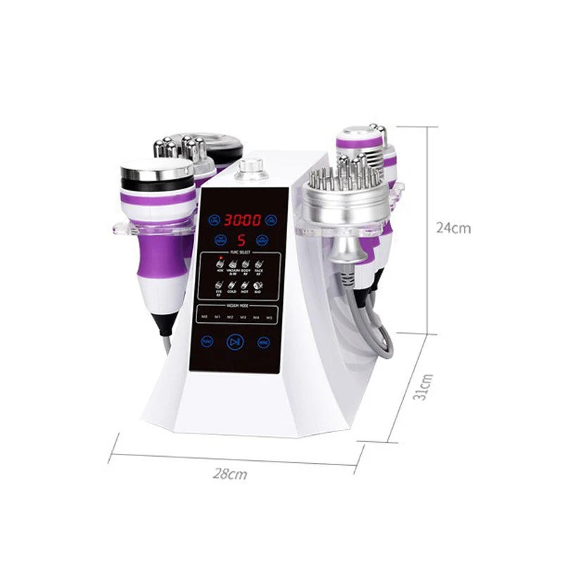 Seven in One, Hot and Cold Induction Device, RF Color Light Microcurrent 40K Body Analyzer