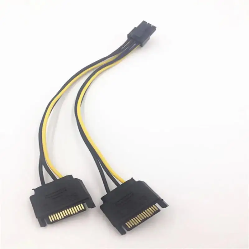 Male To DC 5.5*2.1mm 12V Power Supply SATA To DC Cable 20cm Power Supply SATA To DC Cable High Current