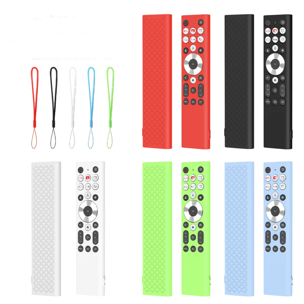 

Silicone Remote Control Cover for Hisense ERF6A80 ERF6G80H ERF6F80H - Compatible Controller Case with Full Protection