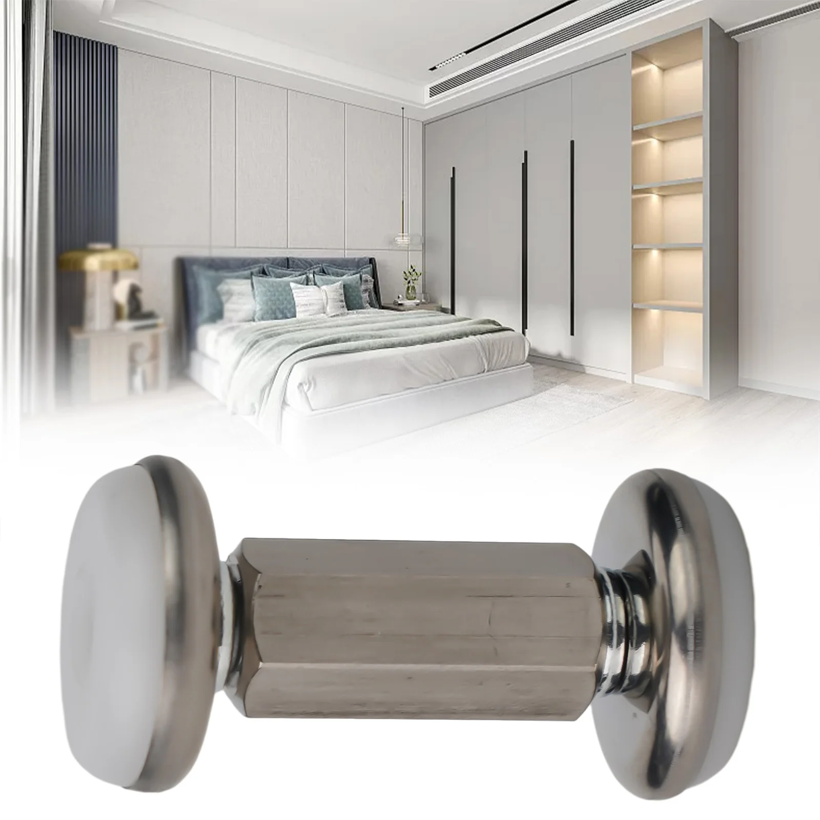 High Quality Practical Durable Bed Frame Headboard Stoppers Wall Stabilizer 30-120mm Adjustable Hardware Fasteners