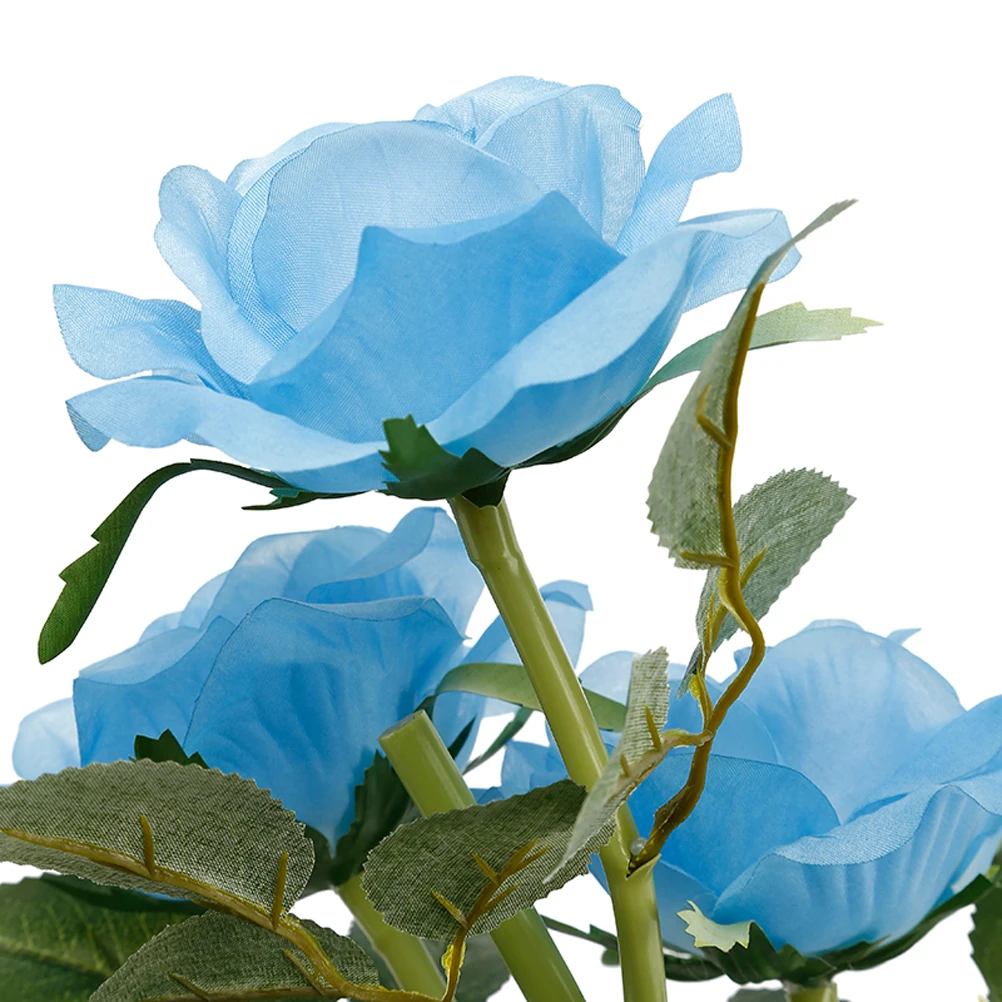 

Rose Solar Lights Outdoor LED Artificial Decor Rechargeable Night Lamp Bedroom Garden Waterproof High Brightness Stable Reliable