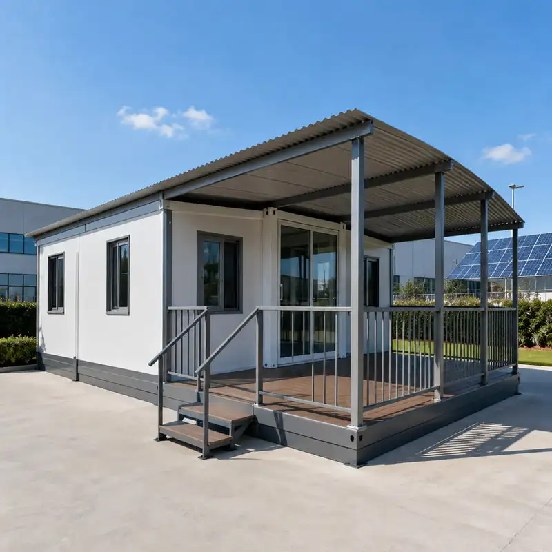 Luxury Expandable Container House Customized Waterproof with Modern Facilities Prefabricated House for Family Living
