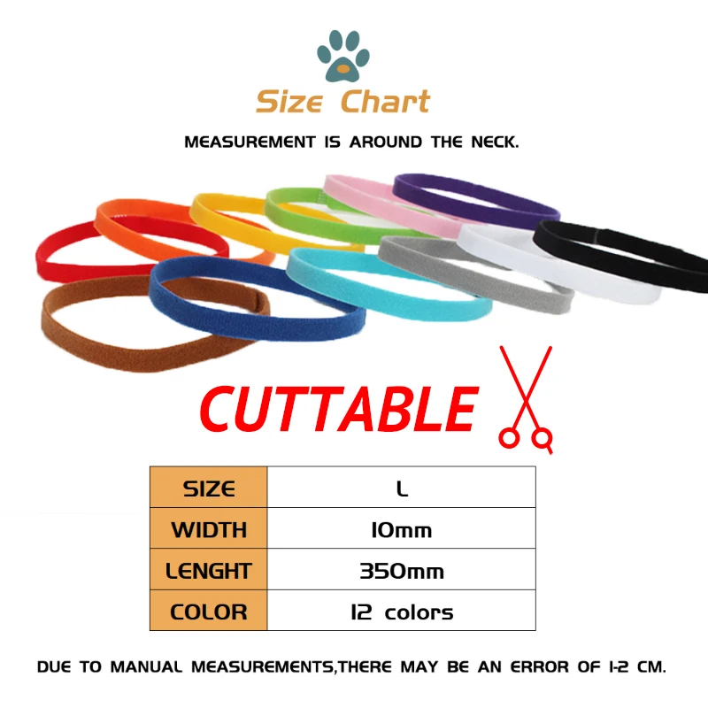 Paquete De 12 Collares De Cría Para Cachorros, Pequeñas Bandas De Identificación Para Gatitos Recién Nacidos En 12 Colores Surtidos