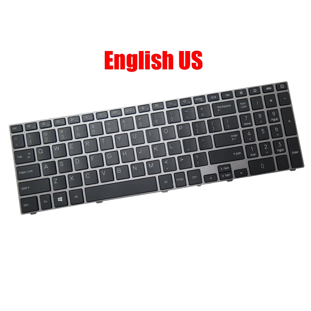 Laptop Keyboard For Nexstgo For Primus NX201 English US With Backlit New