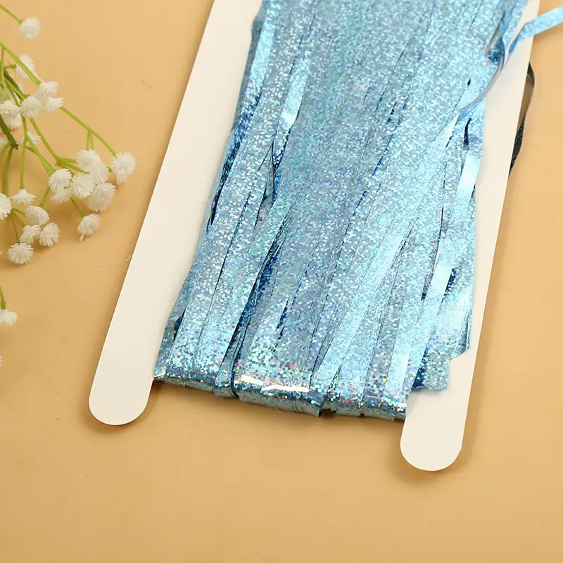 Cheap as a Party Metallic Tinsel Foil Fringe Curtains Backdrop for Birthday New Year Eve Party Photo Wedding Baby Shower Decor - Image 23