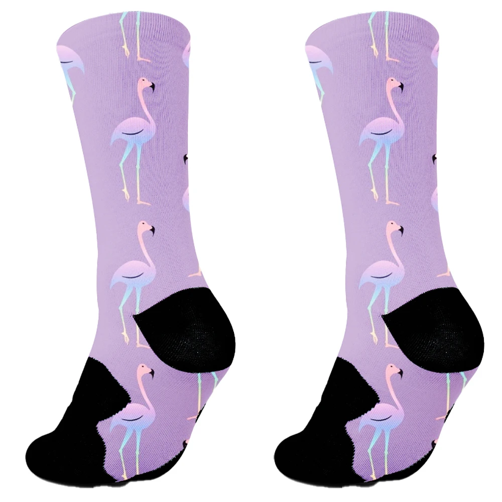 Fashion Mens Socks  Cartoon Socks Seahorse Crab Shrimp Coral Socks Trend Male Stockings Funny Socks