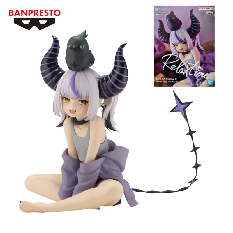 

В наличии оригинальная BANDAI BANPRESTO Relax Time Hololive IF La+ Darknesss аниме фигурка модель коллекция подарок на день рождения игрушка подарки