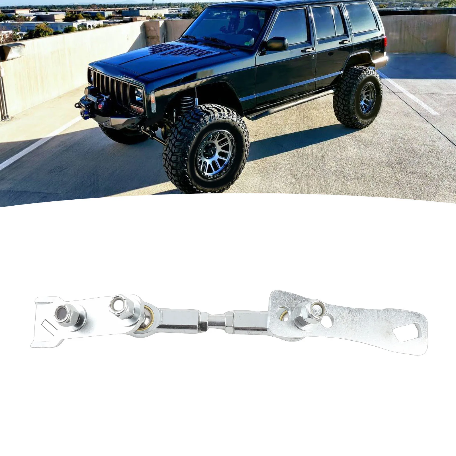 

Transfer Case Linkage Kit Oxidation Resistant Transfer Case Linkage Low Noise Stainless Steel Easy for Vehicle