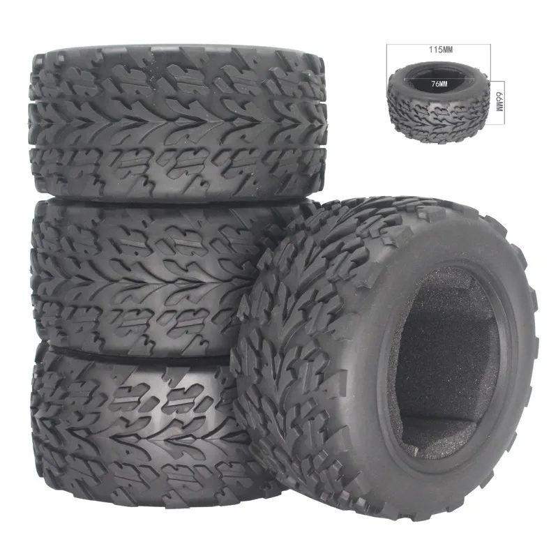 4PCS HSP 1/10 big tires Universal 94111/94188 Tire tires 115MM/127MM/128MM
