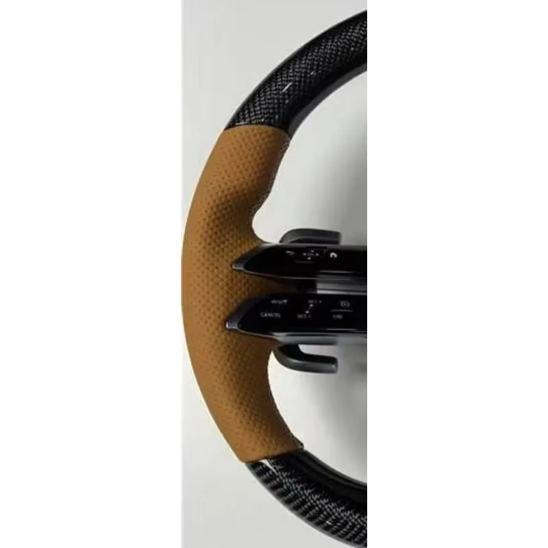Old Model Refit Full Leather Steering Wheel Hot Modified Upade Trim Fit A C E ML Class Car Interior Parts - view 3