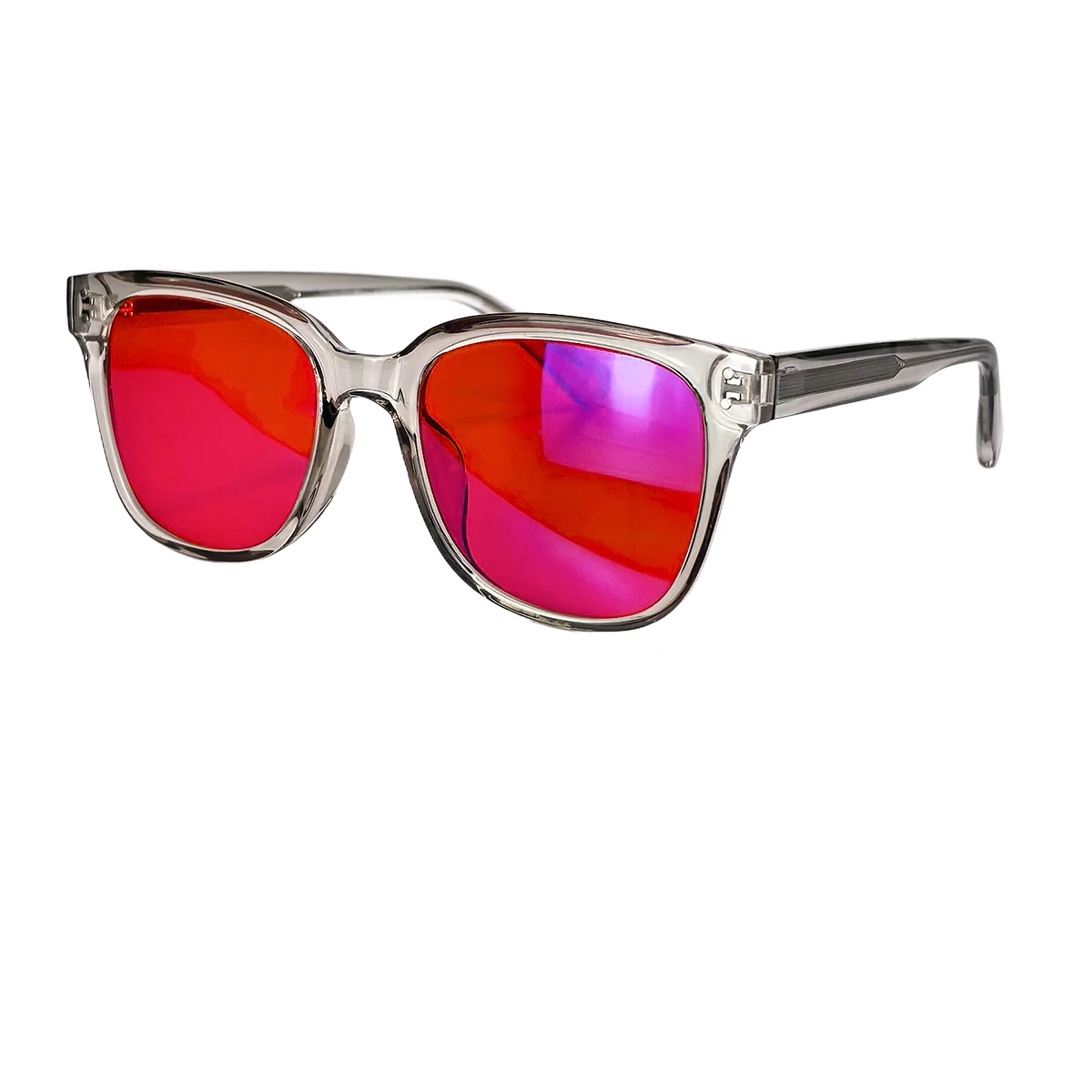 Red Orange Lens TR90 lightweight Frame anti blue light glasses Man Woman Relieve Eye Strain Better Sleep with Glasses case