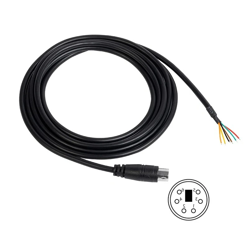 6 Pin Mini Din Breakout CT‑39A Packet Interface Cable Compatible with Yaesu FT‑450D FT‑8800R FT‑991 FT‑817 FT‑897D FT‑7900R