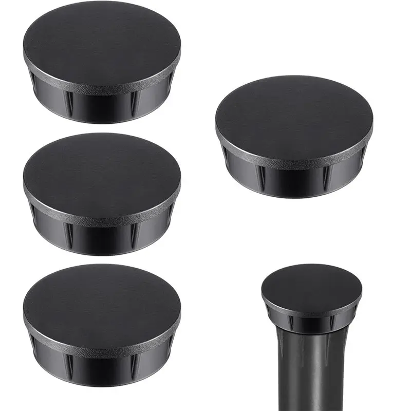 ABUH-Spray Head Replacement Set- 5 Pack Black Sprinkler Head Caps For Hunter Pro Spray Models, Includes Shut Off Functionality