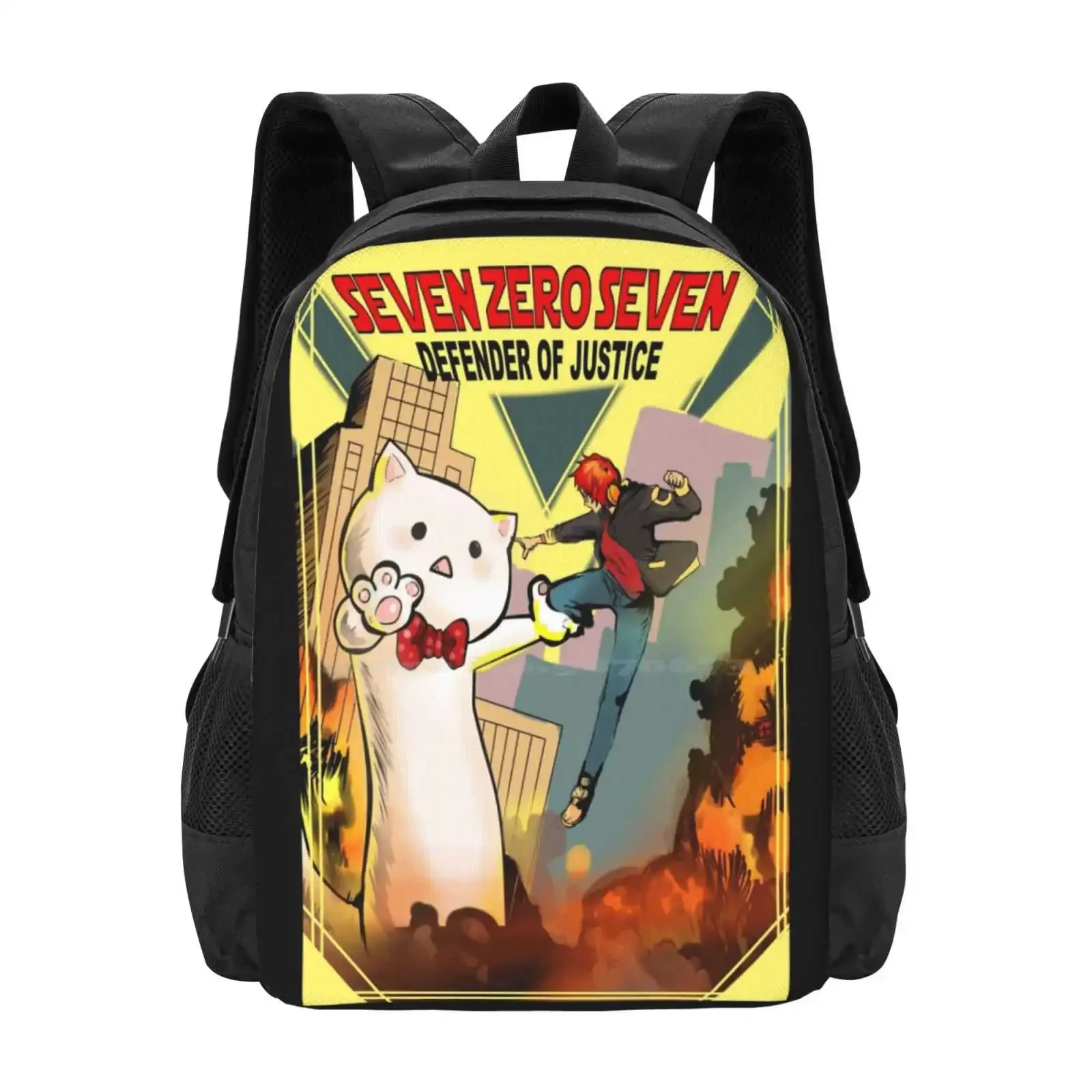 

Seven Zero Seven Mystic Messenger Коллекция Лидер продаж Рюкзак Модные сумки Gamergirl Видеоигры Аниме Популярные милые