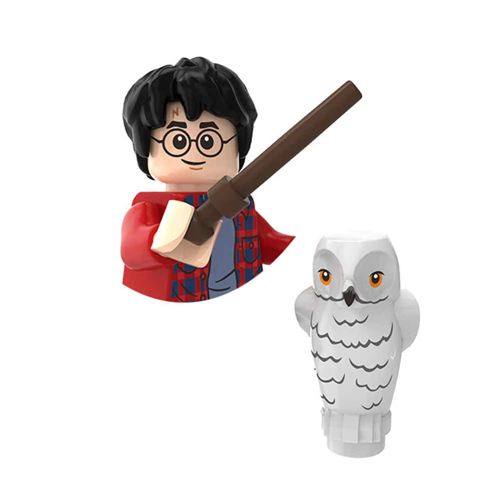 PG8286 PG8285 PG8161 Toy for Children Kid Gift Boy Model Magic Animal Owl Movie Mini Doll Action Figures Head view 5