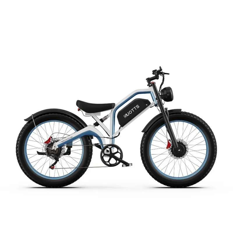 DUOTTS N26 Electric Bike, 750W*2 Motors, 55km/h Max Speed, 26*4.0