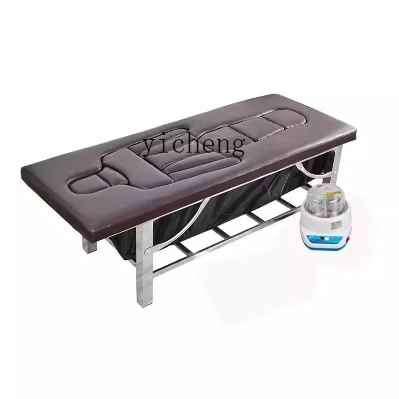 

HSN stainless steel fumigation bed multi-part steam bed whole body sweat bed