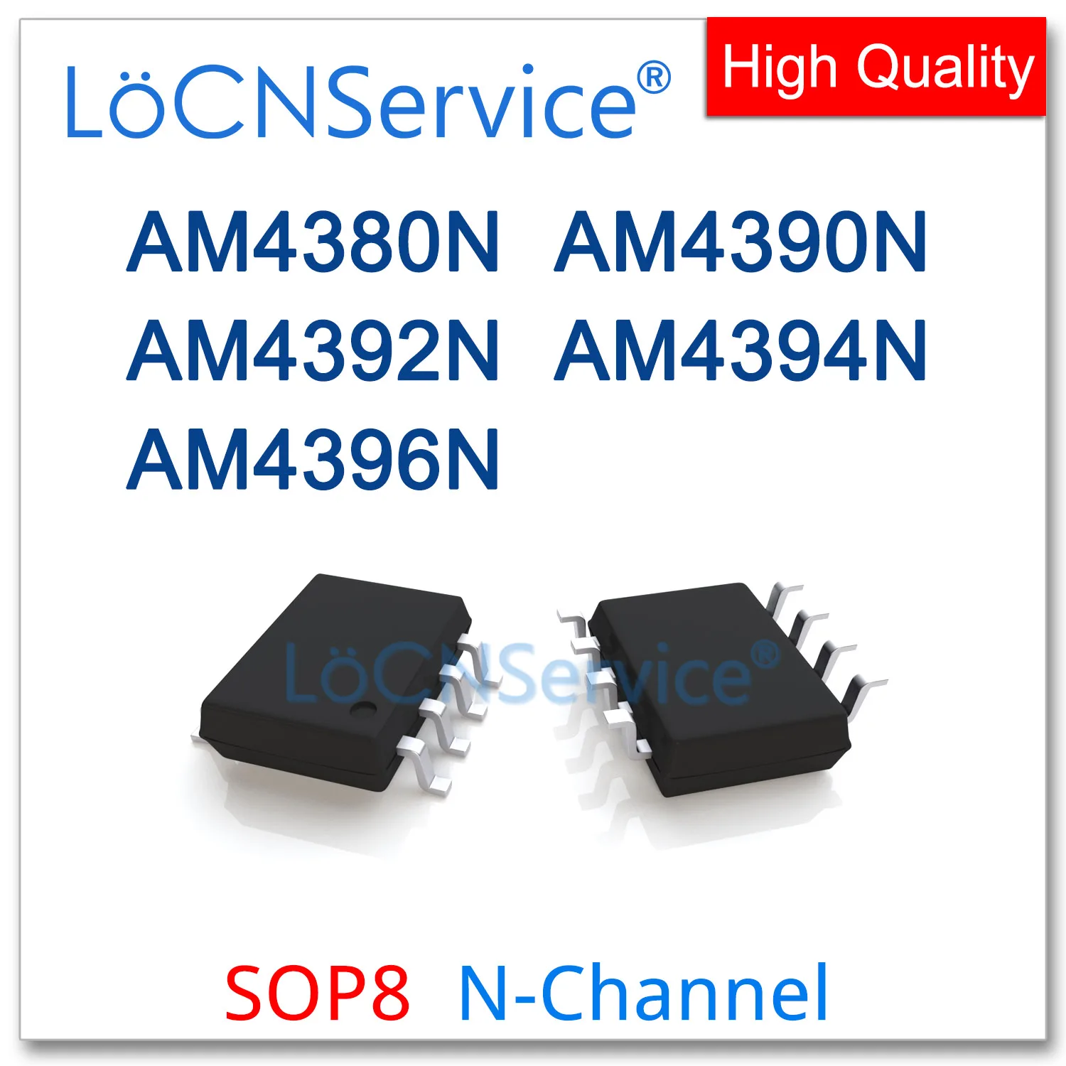 

LoCNService 50PCS 500PCS SOP8 AM4380N AM4390N AM4392N AM4394N AM4396N 4380 4390 4392 4394 4396 N-Channel High quality AM