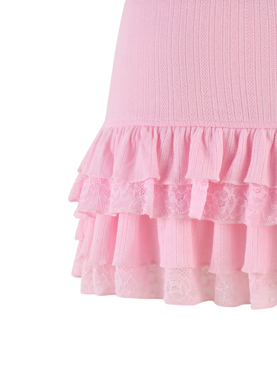 Mini-jupes décontractées à imprimé floral pour femmes, taille haute, jupe courte plissée A-Line avec ceinture, été