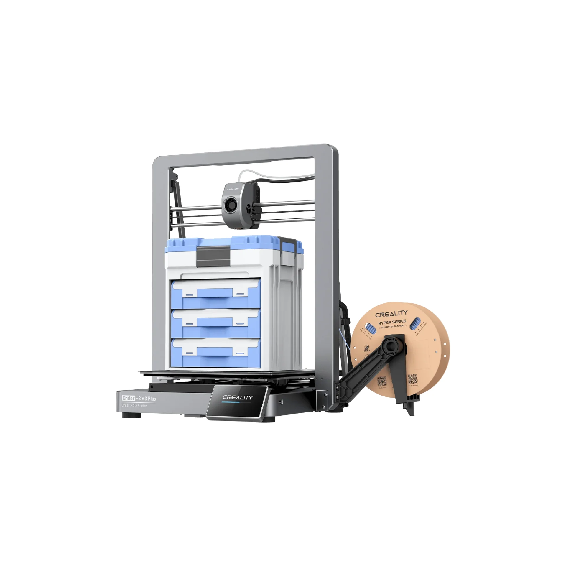 Ender 3 V3 Plus FDM 3D Printer New 1 Year 350mm/s High Speed CR Touch Auto Leveling Large Build Size PLA Support Home Use