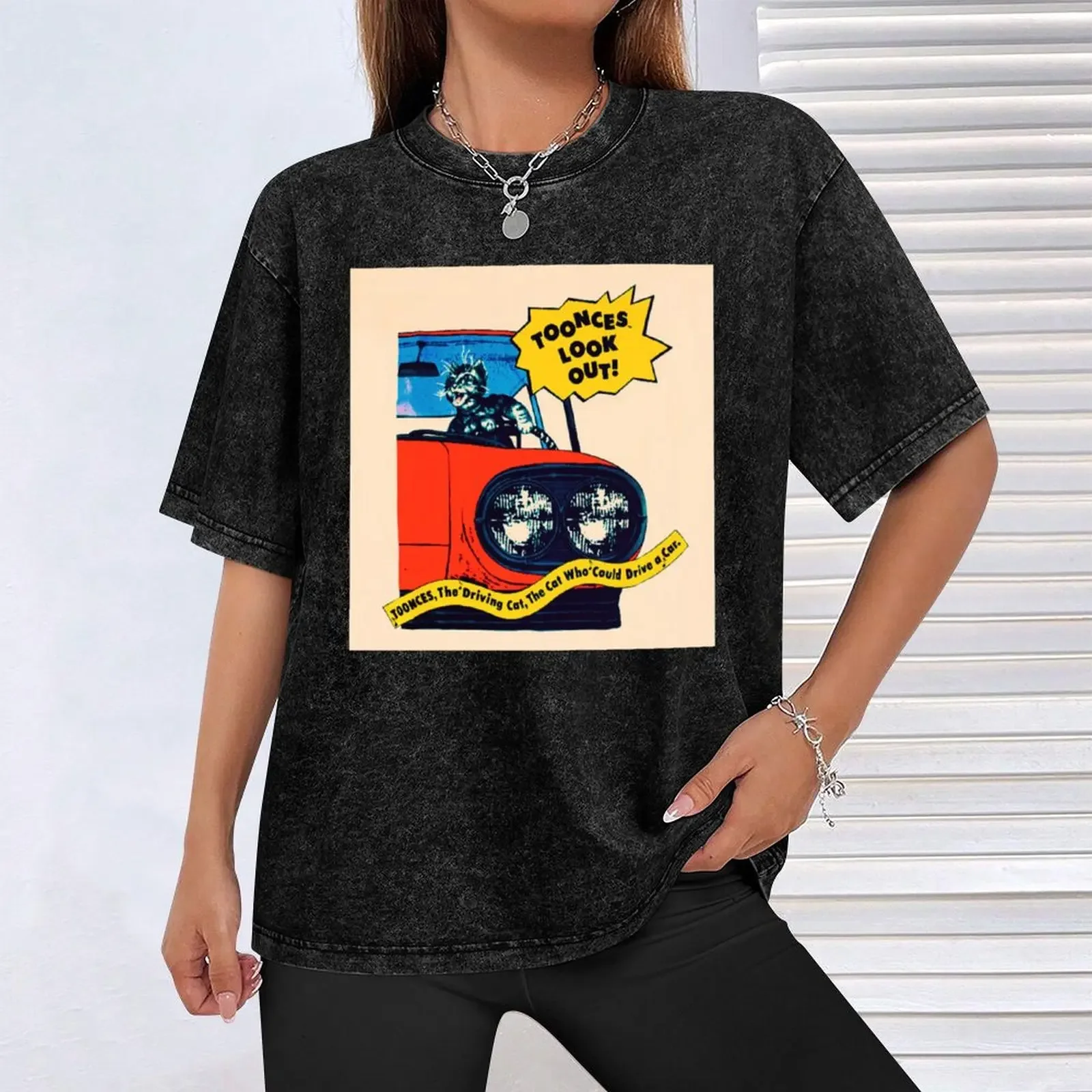 toonces the cat T-Shirt sublime shirts graphic vintage t  plus size men clothing image 4