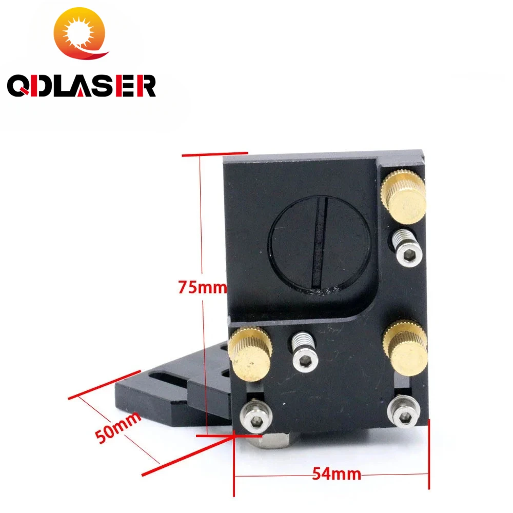 QDLASER Co2 Laser Second Reflection Mirror Mount Support for Laser Mirrors 20mm 25mm