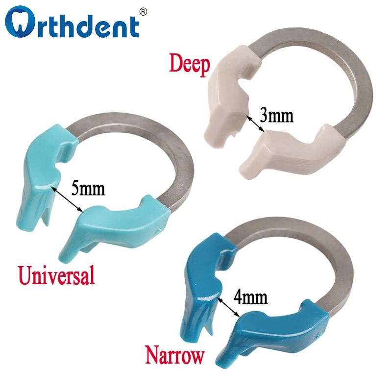 Dental Matrix Bands NITI Metal Matrices Clamp Ring Sectional Contoured Matrix System Nickel Titanium Clamping Ring Dentist Tools