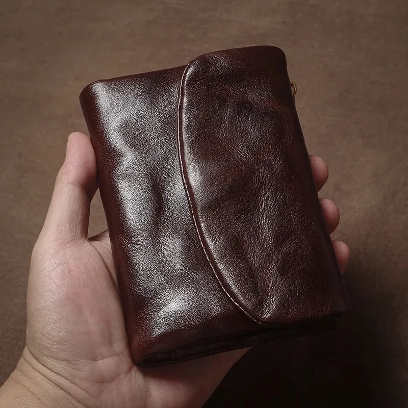 retro-tannery-short-wallet-leather-driving-license-coin-purse-large-capacity-holder-for-men-and-women-foldable-genuine-leather