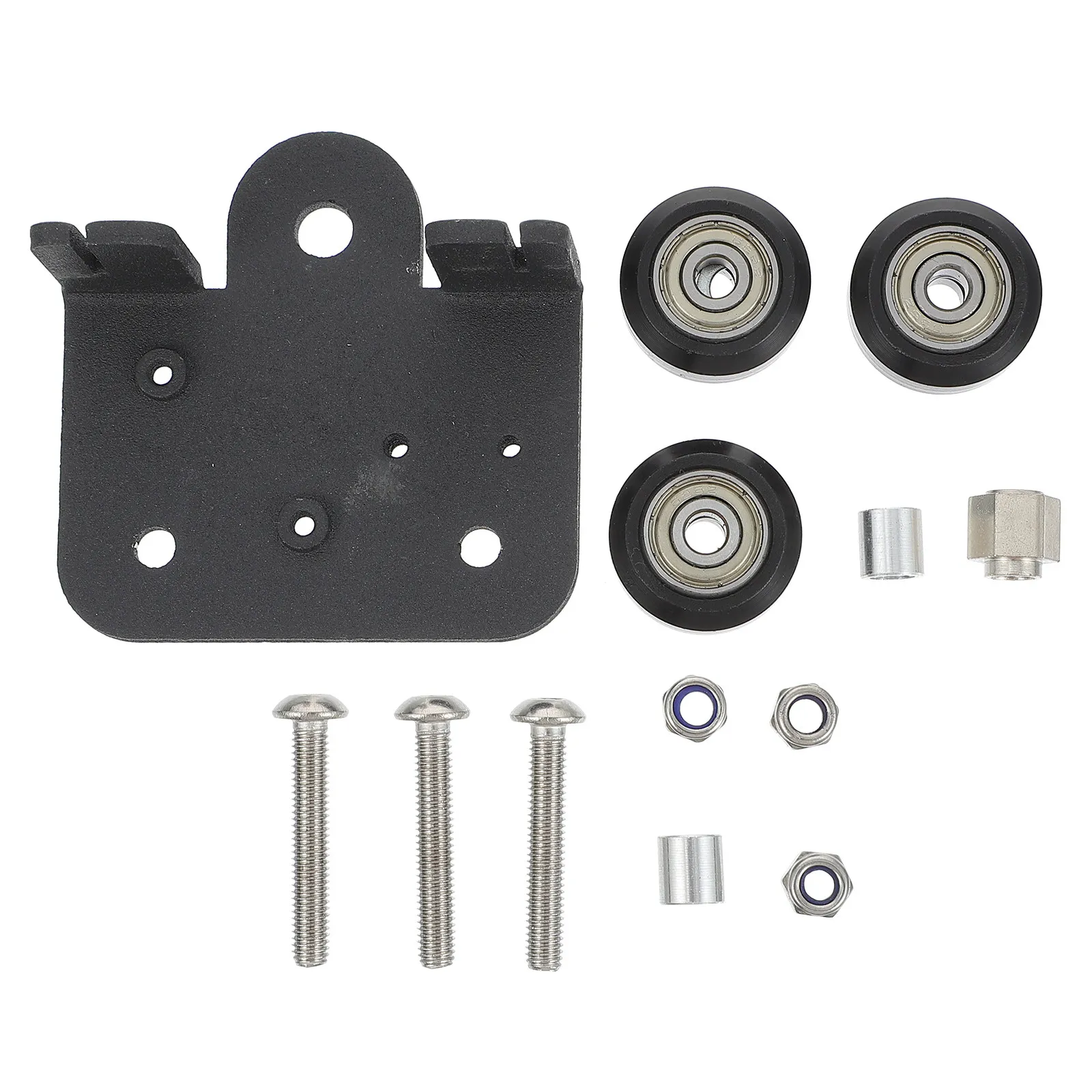 

3D Printer Extruding Support Plate Heavy-Duty Metal Back Support Plate Adjustable Hexagonal Eccentric Column Smooth Operation