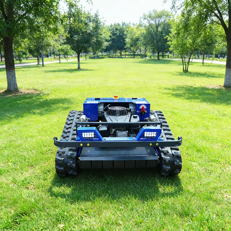 

Газонокосилка-вездеход по индивидуальному заказу, робот с нулевым вращением и дистанционным управлением для ферм и садов.