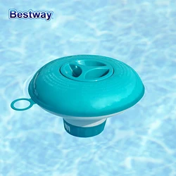 Bestway 58210 5in/12.7cm Floater, Chlorine Tablet Dispenser, Aquarium Chlorine Tablet Dispenser for Hot Tubs, Indoor and Outdoor
